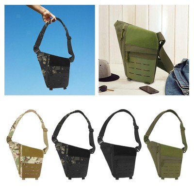 Herren Brusttasche Daypack Chest Pack Satchel Daysack Leichte Umhängetasche