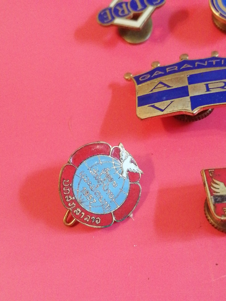 Insigne De Boutonnière Années 20–30 – Broche Vintage Style Rétro, Sans Marque