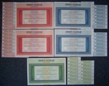 [5913] - 5 SZTUK - DUŻY ZESTAW BREMERSKICH WULKANÓW DM-AKCJE, ZESTAW 5 WARTOŚCI! 