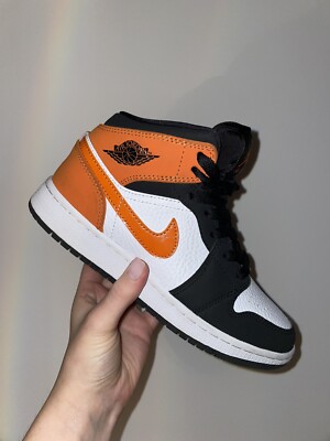 Jordan 1 Mid Shattered Backboard Größe 3 guter Zustand kaum getragen