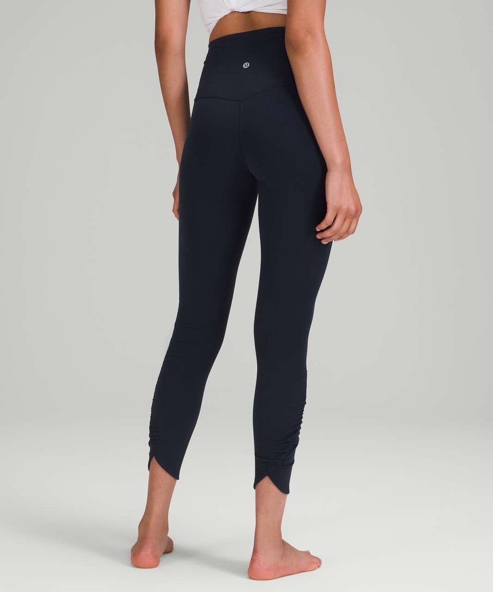 新品【lululemon】 Align High-Rise Pant 24 S Lululemon Align High Rise Pant Ruched” 24” True Navy Asia