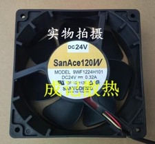 Sanyo 9WF1224H101 24V 0.32A 120 120 38MM 3-Wire Inverter Waterproof Cooling Fan