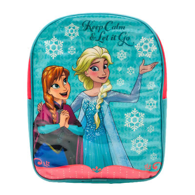 Disney Frozen Official Backpack with Braces Girl School 3255
