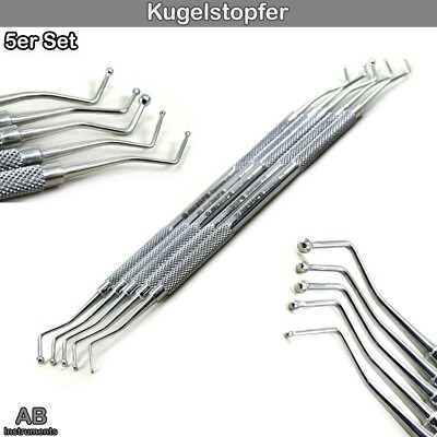 Kugelstopfer Zahn Restaurativ Kompositfüllung Zahnfüllung Amalgam Zahn Stopfer