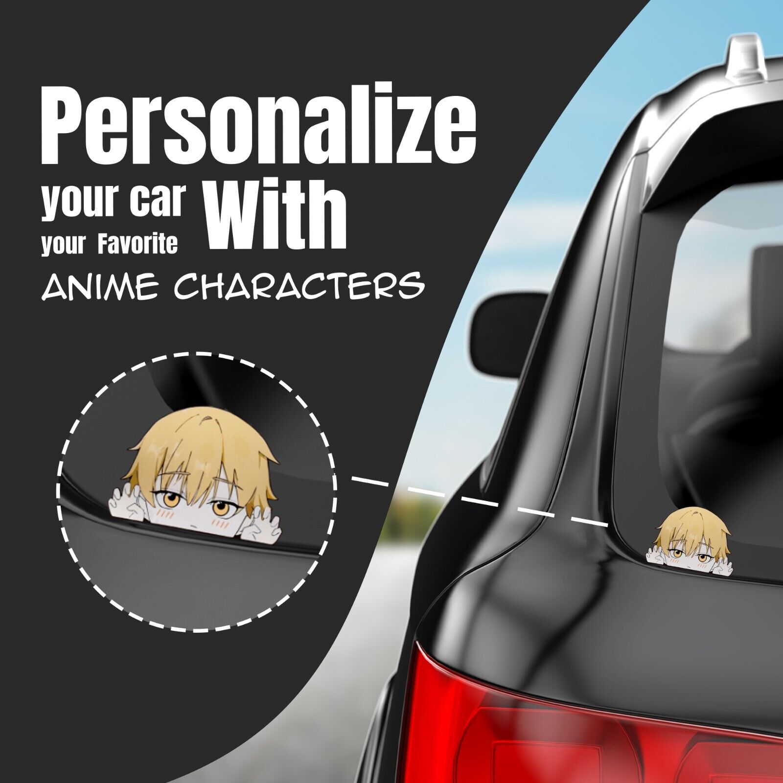 Matomo Hayakawa Aki Denji Power Chainsaw Man Anime Vinyl Sticker Auto Car  Truck Wall Laptop - Temu Bahrain