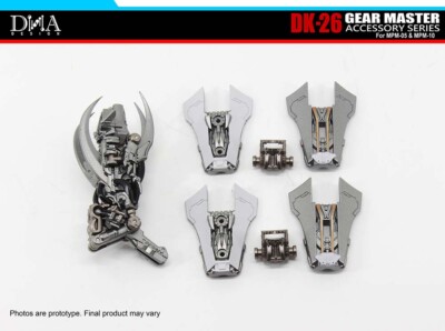 DNA DK-26 DK26 Upgrade Kit For MPM-05 Barricade MPM-10 Starscream