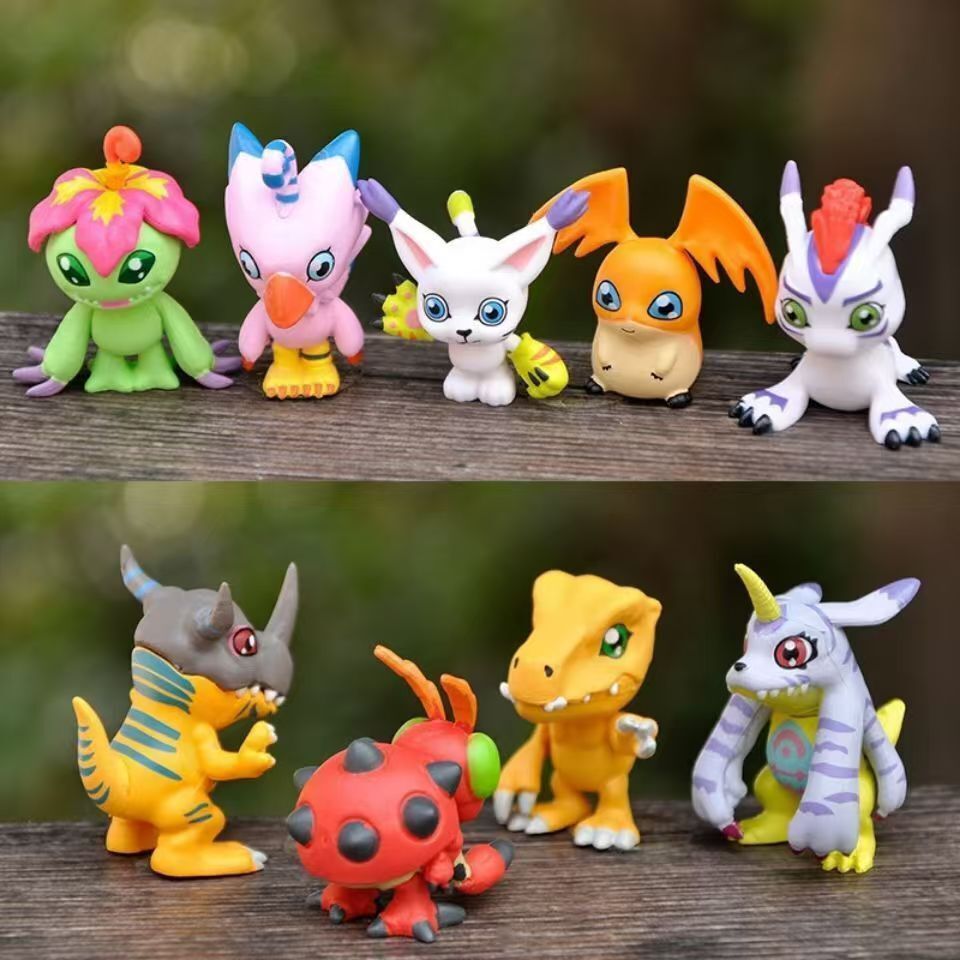 ሀ9pcs/Set Digimon Adventure Anime Figura Modelo Figura Coleccionista.