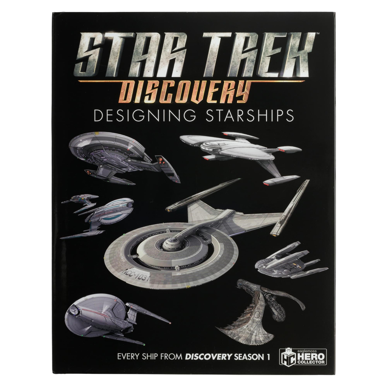 Eaglemoss Star Trek Designing Astronavi Libro Discovery