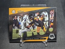 Diontae Johnson BANG! Insert 2022 Mosaic Football Card #B-6 Pittsburgh Steelers