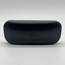 Coach New York Black Eyeglasses Sunglasses Clamshell Hard Case