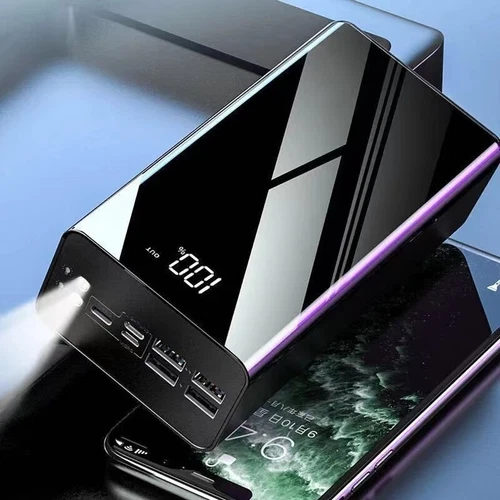 60000mAh Power Bank Fast Charger Large Capacity Portable Mobile External Battery - Photo 4 sur 16