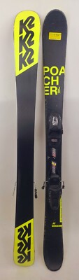 Used $300 Youth K2 Poacher Jr. Skis & Marker 4.5 Bindings Sizes 109 119 cm