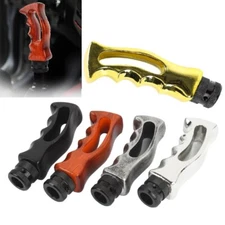 JDM Universal Slotted Pistol Grip Handle Manual Gear Stick Shift Knob Shifter 