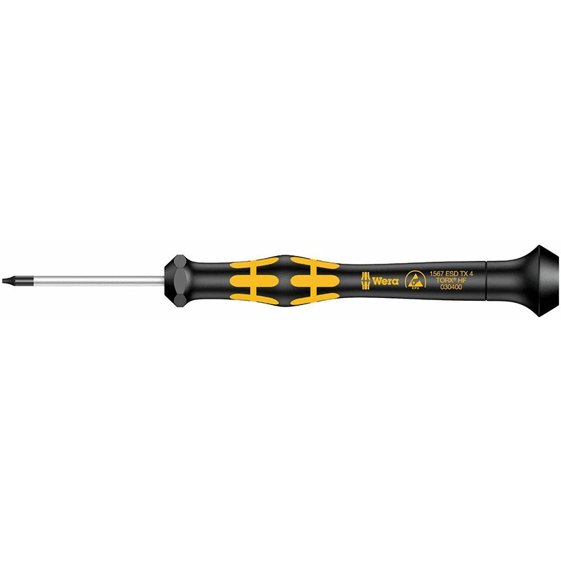 Wera 05030406001 TX10x60mm Kraftform 1567 Micro Torx Driver w Holding Function