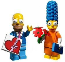 NEW LEGO DATE NIGHT HOMER  MARGE MINIFIG SETS simpsons series 2 71009 heart