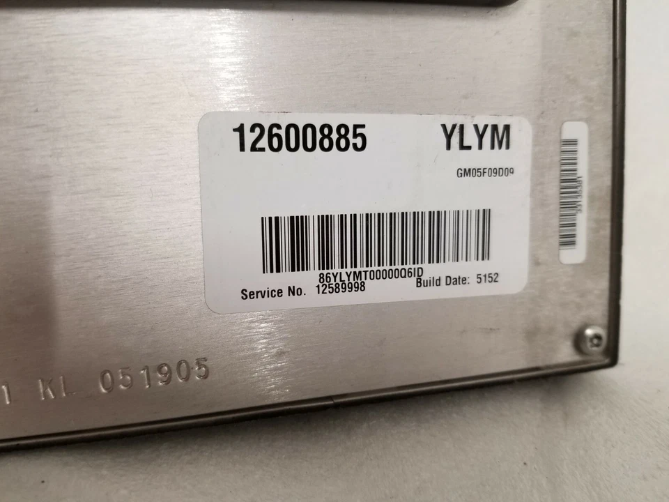 New OEM ECM ECU Engine Control Module Fits 2005 2006 Chevrolet Cobalt 12600885 - Image 2 of 4