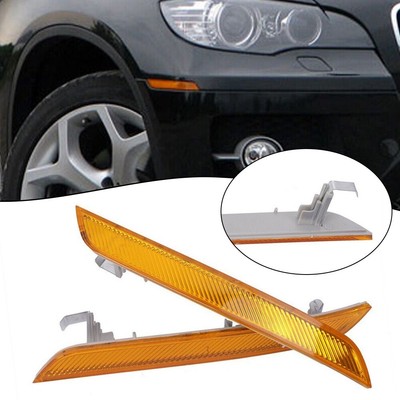 Add a Touch of Class to Your For X6 E71 E72 with Amber Reflector Light