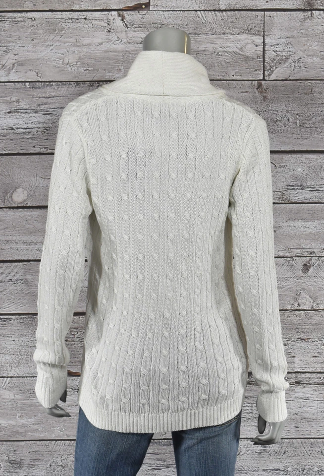 Ralph Lauren Black Label тяжелый металлический кабель вязаный кардиган свитер новый $598 - Изображение 2 из 2