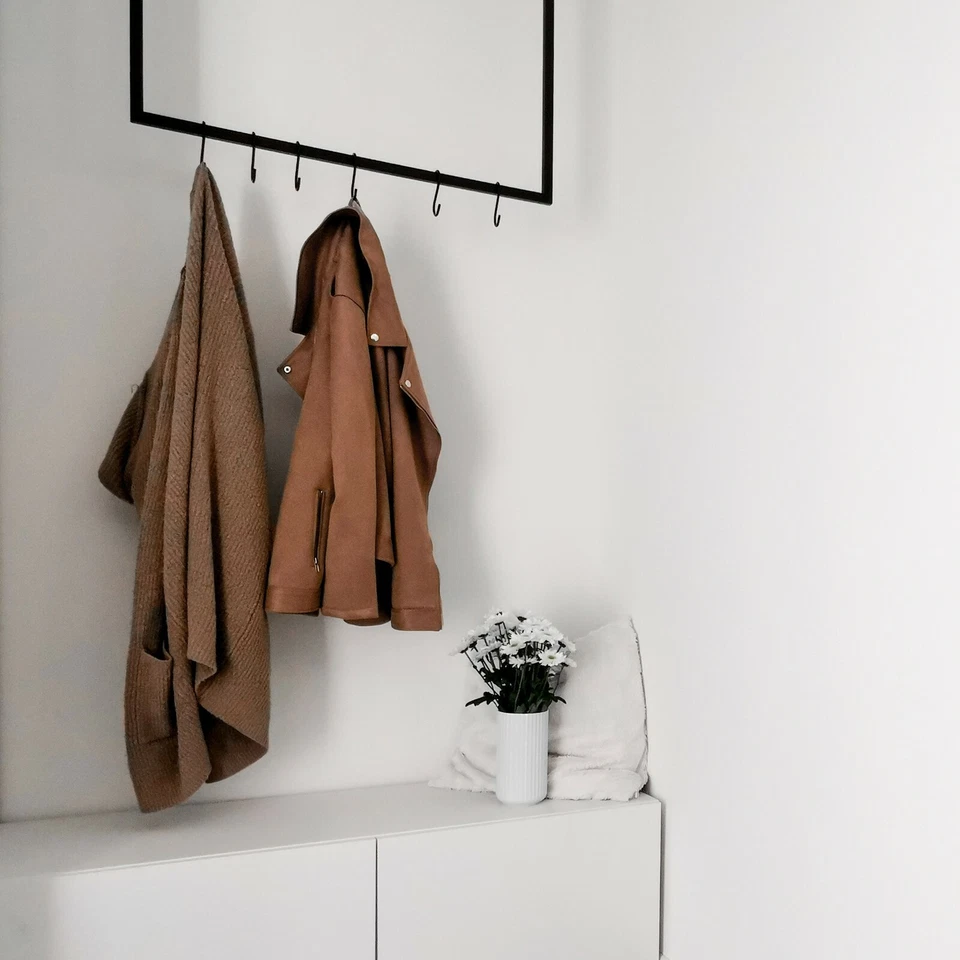 S-Kleiderhaken hochwertiger Design Kleiderbügel S Haken für Kleiderstange Metall - Bild 2 von 4