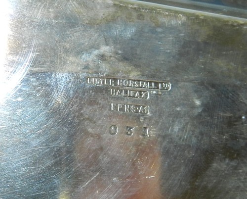 Lister Horsfall Ltd EPNS Serving Tray - Engraved: Womens Int'l Assoc Aeronautics - Picture 8 of 8
