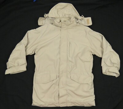 Eddie Bauer Removable Down Liner Hooded Full Zip Parka Jacket S
