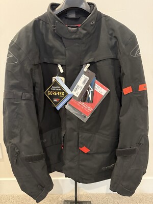 Alpinestars Altamira GTX Motorcycle Jacket - Black/Bright Red - 3XL