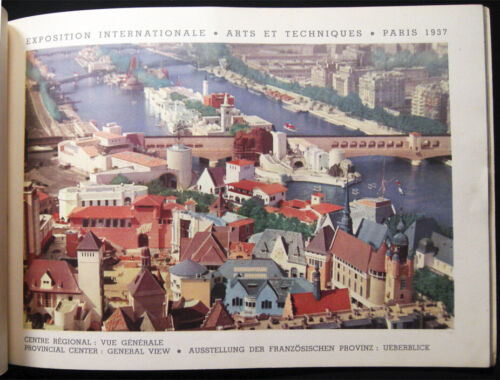 1937 EXPOSITION INTERNATIONALE DES ARTS TECHNIQUES APPLIQUES MODERN ARCHITECTURE - Foto 4 di 8