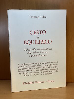 BALANCE GESTE - TARTHANG TULKU - UBALDINI 1978 - SELTEN