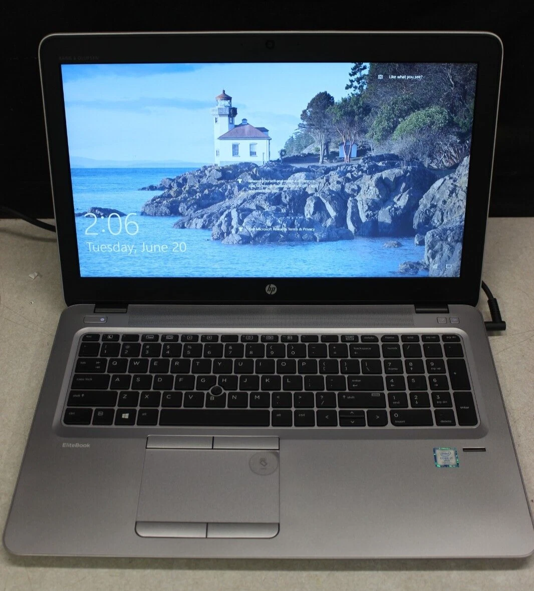 HP Intel Core i7 7th Gen. PC Laptops & Netbooks 256 GB SSD