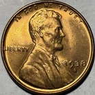 1938 S Lincoln Wheat Penny Choice BU RD Unc - #953