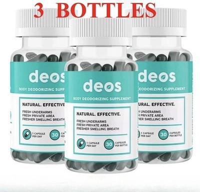 Excellent High-Quality 3 Pack DEOS Internal Deodorant Supplement   Full ... Hi