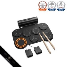 Kit de batterie électronique portable Donner DED-20 Roll-Up avec...
