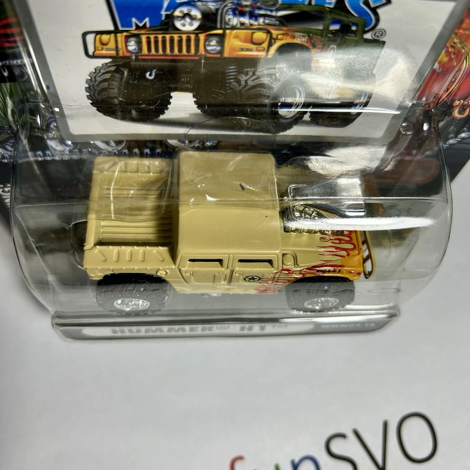 Vintage 2004 Muscle Machines Military MMM03-02 H1 Hummer Desert Tan Variation - Image 3 of 4