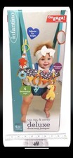 Infantino Go Gaga Up, Up Away Deluxe Doorway Jumper - Multi-Color