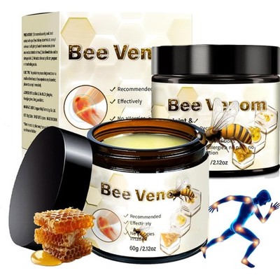 Bienengift Creme, 2 Stück Bee Cream Bienengiftsalbe, Bienengift Gelenk Creme,...