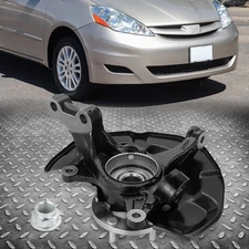 Front Right Steering Knuckle & Wheel Hub Bearing Assembly for 04-10 Sienna FWD