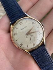 Orologio Watch Marvin Oversize Manual Vintage Swiss Rare