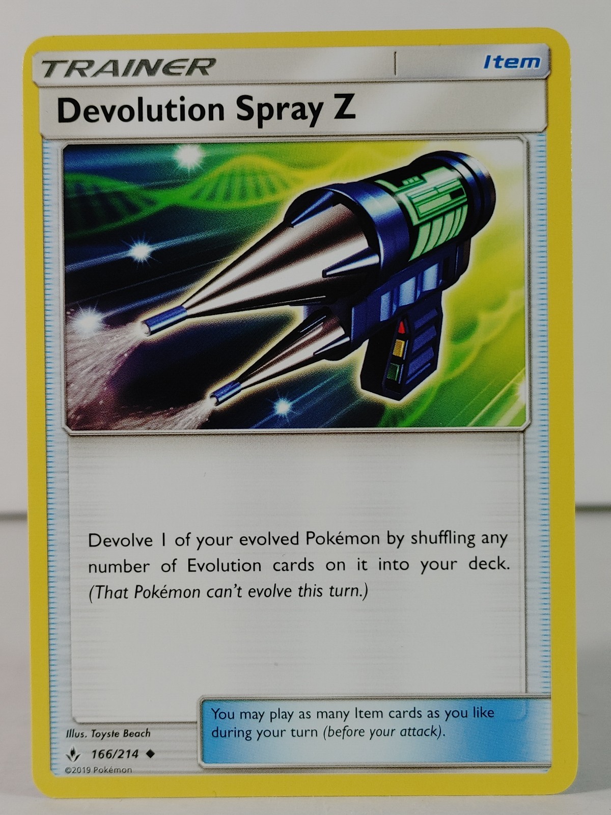Devolution Spray Z - SM: Unbroken Bonds #166 - POKEMON - NM -singles