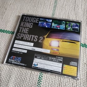 ATLUS Touge King the Spirits 2 Sega Saturn Racing Game NTSC-J 1997