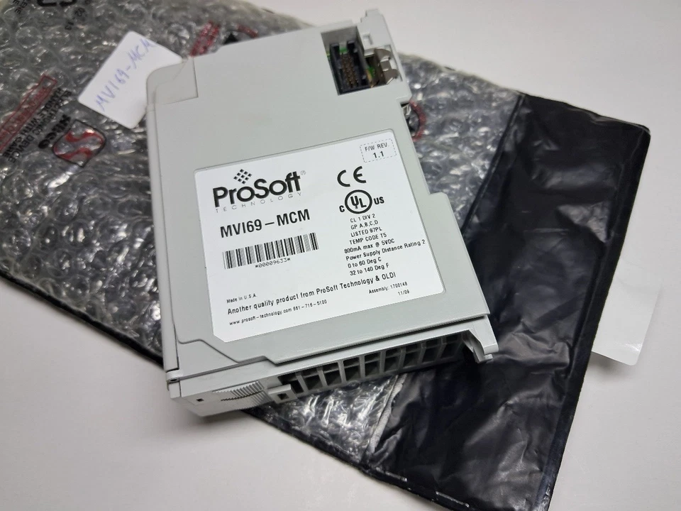 Módulo de comunicación maestro/esclavo Allen Bradley ProSoft MVI69-MCM MVI69 Modbus Foto 2 de 4