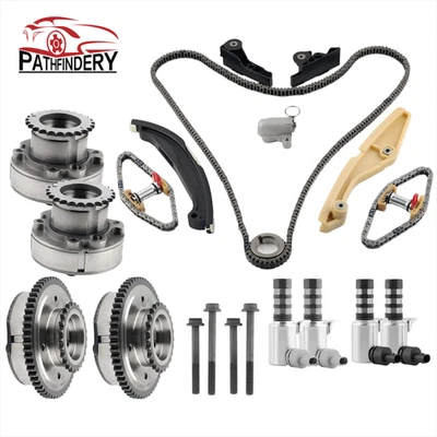 New Timing Chain Kit VVT Phaser For 2011-2017 Ford F-150 Lincoln MKX 3.5L - Bild 1 von 4
