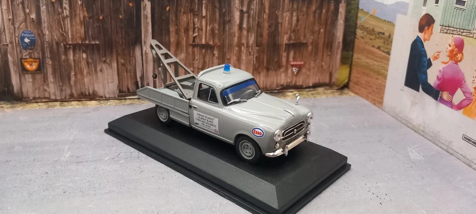 Peugeot 403 Pick Up Dépanneuse Esso Aix Les Bains - 1/43 ixo pressse - Photo 4/4