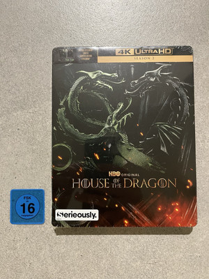 House of the dragon staffel 2 Season 2 4K UHD Blu Ray Steelbook NEU/OVP
