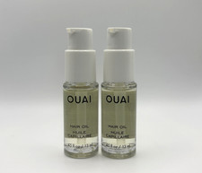 OUAI Hair Oil 26ml (13ml x 2) TRAVEL Anti Frizz Smoothing Nourishing ~ Brand New