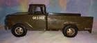 Vintage Tonka Army Pickup Truck GR 2-2431 Pressed Steel Military Green