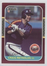 1987 Donruss Opening Day Box Set Craig Reynolds #19 0b5