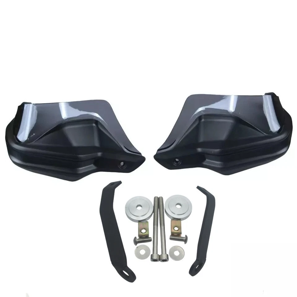 Protectores de manillar negros aptos para Honda NC750X 2018- CB500X CB500F 2013- Foto 4 de 4