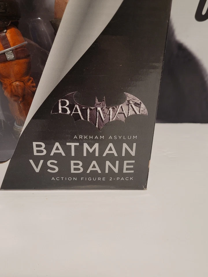 Batman Arkham Asylum Batman vs Bane Paquete de 2 Coleccionables DC 2014 Sellado Nuevo Foto 4 de 4