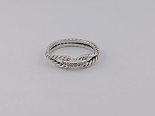 David Yurman Sterlingsilber Kabelschlaufe Ban...