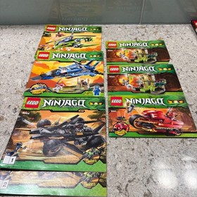 Lego Ninjago Instruction Manuals Lot of 20 Masters of Spinjitzu